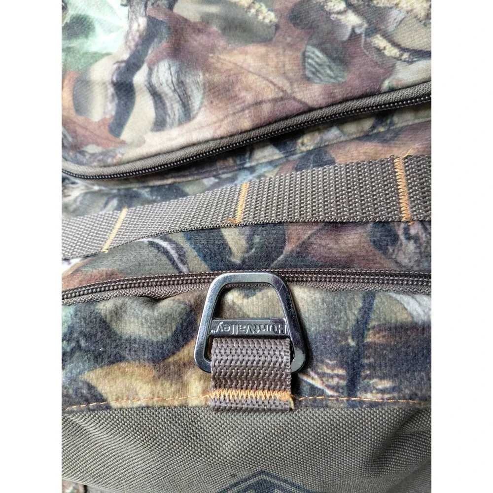 Leeds International Camo Backpack Tactical Outdoor Hiking Laptop Bag Brown